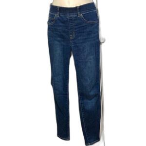 SPANX Denim Skinny Jeans Stretch Blue Jeggings Womens Small